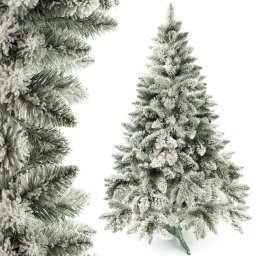 Brad Artificial de Craciun Pin WhiteSnow Acoperit cu Zapada 220cm