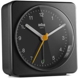 Ceasuri decorative Braun BC 03 B quartz alarm clock analog black