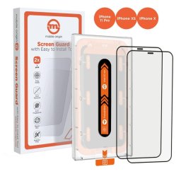 Screen Guard iPhone 11 Pro / XS / X with easy applicator 2 pack