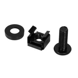 SET montare LOGILINK pentru rack 19", contine 50 piese: suruburi, saibe, piulite, diametru 6mm (M6), otel, "AC116