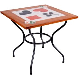 Masa Terasa Poker 80x80x72cm