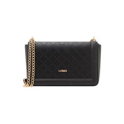 L.CREDI Geantă de umăr 'Filiberta' negru