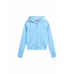 Juicy Couture Hanorac 'Robyn' albastru neon