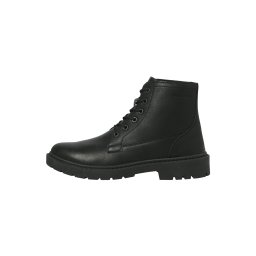 JACK & JONES Bocanci cu șireturi gri metalic