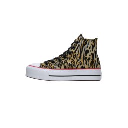 CONVERSE Sneaker înalt 'Ctas' albastru fumuriu / galben / galben pastel / negru