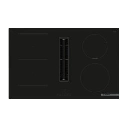Plita Plita incorporabila Inductie, 4 zone de gatit, Touch control, CombiZone, Hota incorporata, Putere de absorbtie 622 mc/h, EcoSilence Drive, 80 cm, Negru