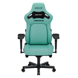Scaun Gaming Kaiser 4 L din piele sintetică verde