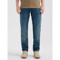 Q/S by s.Oliver Blugi barbati Rick, cu talie medie si croiala Slim Fit, Albastru (SELECTATI MARIMEA: 34, SELECTATI LUNGIMEA: 30)