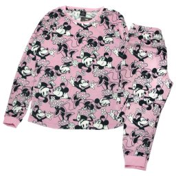 Pijamale din velur pentru femei Disney Minnie Mouse