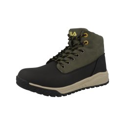 FILA Bocanci cu șireturi 'Lance XXI' galben / gri metalic / verde