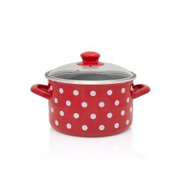 Oala Metalac '368928 | 5L, 22cm, Rosu