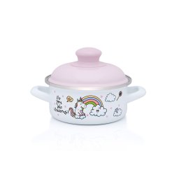 Oala Metalac '374566 | 1L, 14cm, Alb