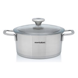 Oala Metalac '376597 | 2.6L, 20cm, Inox