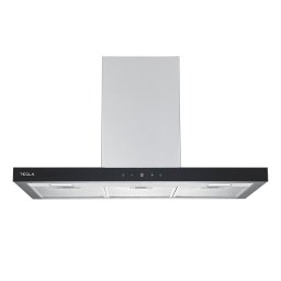 Hotă T-Shape Tesla WG DC900AXB | 90cm, 630m³/h, Inox/Sticlă