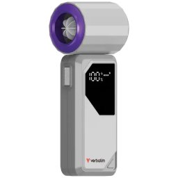 Ventilator Portabil Verbatim 32340 | 4000mAh, 20000rpm, LED