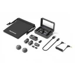 Microfon Wireless Saramonic Air-02 | 2TX+1RX, 2.4GHz, Ultracompact