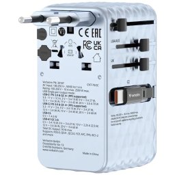 Adaptor Calatorie Verbatim 30187 | 70W, GaN, USB-C