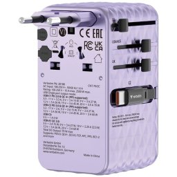 Adaptor Calatorie Verbatim 30188 | 70W, GaN, USB-C