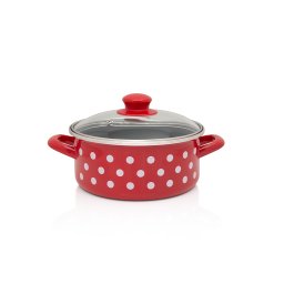Oala Metalac '368858 | 2.75L, 20cm, Rosu