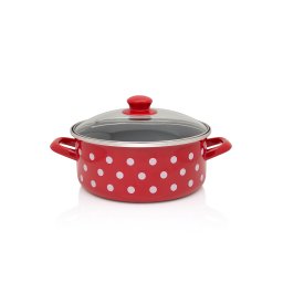 Oala Metalac '368860 | 3.5L, 22cm, Rosu