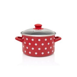 Oala Metalac '368888 | 3L, 18cm, Rosu