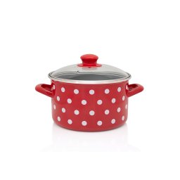 Oala Metalac '368927 | 4L, 20cm, Rosu