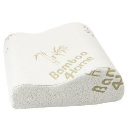 Pernă din spumă cu memorie 4Home Bamboo profilată, 30 x 50 cm