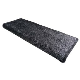 Treaptă pentru scări Apollo soft, dreptunghiulară,antracit, 24 x 80 cm, set de 5 bucăți