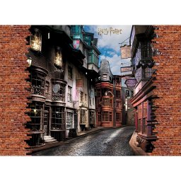 Fototapetă pentru copii Harry Potter Diagon Alley252 x 182 cm, 4 părți