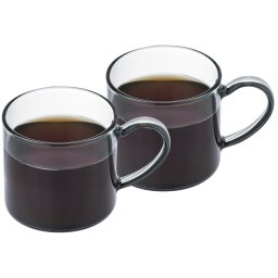 Set de căni din sticlă 4Home Haze 250 ml, 2 buc.