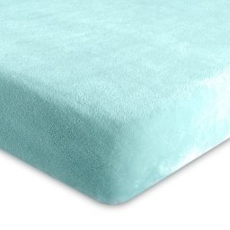 Cearşaf de pat microflanelă 4Home, albastru, albastru, 90 x 200 cm