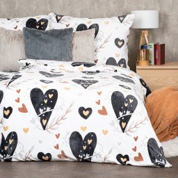 Lenjerie de pat din microflanel 4Home Romantic, 140 x 220 cm, 70 x 90 cm