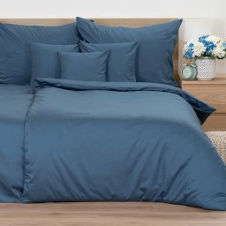 Lenjerie de pat din satin 4Home Sea Blue, albastru, 140 x 220 cm, 70 x 90 cm