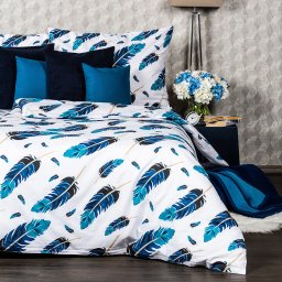Lenjerie pat 1 pers. 4Home Feathers din bumbac, 140 x 200 cm, 70 x 90 cm, 140 x 200 cm, 70 x 90 cm