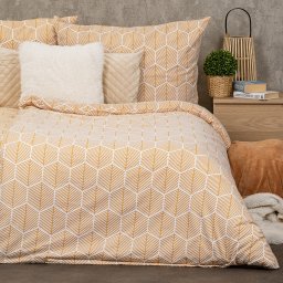 Lenjerie de pat din flanel 4Home Honey, 140 x 200 cm, 70 x 90 cm