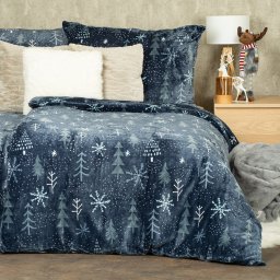 Lenjerie de pat din microflanel 4Home Silent night, 140 x 220 cm, 70 x 90 cm