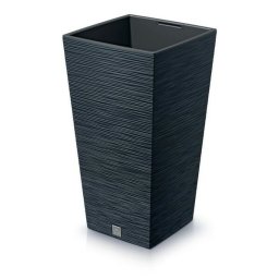 Ghiveci de flori FURU SQUARE 39,5 cm, antracit, antracit, 39 cm