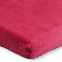 Cearșaf de pat 4Home microflanel, vișiniu, vișiniu, 90 x 200 cm