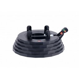 Suport pentru brad de Crăciun cu pedală Comfort Deluxe, negru, negru