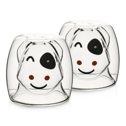 Pahare termo 4Home Hot&Cool Happy Cow 210 ml, 2 buc.