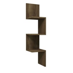 Raft Zikzak Walnut, maro închis