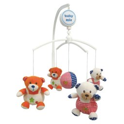 Baby Mix Carusel pentru pătuț Ursuleți, diametru 36 cm