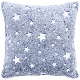 Față de pernă 4Home Starsluminoasă albastră, 40 x 40 cm, albastru