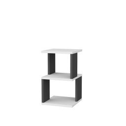 Noptieră Carter White Anthracite, gri închis