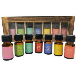 Ulei parfumat Arome Chakra - 10 ml, set de 7 buc.