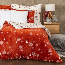 Lenjerie de pat din microflanel 4Home Happywinter, 140 x 200 cm, 70 x 90 cm