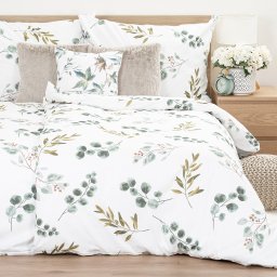 Lenjerie de pat din bumbac 4Home Eucalyptus, 140 x 220 cm, 70 x 90 cm
