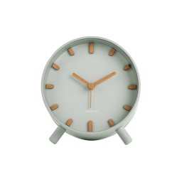 Ceas cu alarmă de design Karlsson 5943GR 11 cm , gri, gri