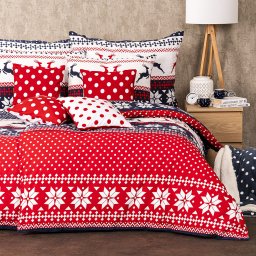 Lenjerie de pat,bumbac 4Home Blue nordic, 140 x 220 cm, 70 x 90 cm + 50 x 70 cm