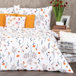 Lenjerie de pat 4Home Floret, din bumbac , 140 x 220 cm, 70 x 90 cm